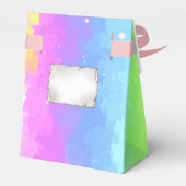 Regenbogen Geschenkschachtel Bedankdoosjes (Achterkant)