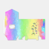 Regenbogen Geschenkschachtel Bedankdoosjes (Uitgevouwen)