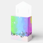 Regenbogen Geschenkschachtel Bedankdoosjes (Geopend)