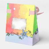 Regenbogen Geschenkschachtel Bedankdoosjes (Achterkant)