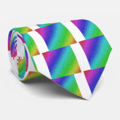 Regenbogen Glitzer-stootslag Stropdas (Opgerold)