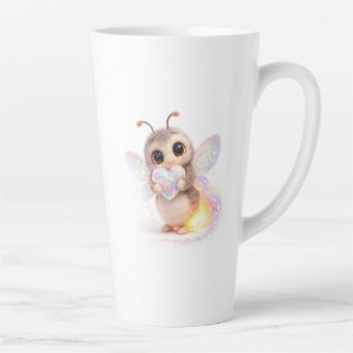 Regenbogen Glühwürmchen Tasse Kinder Latte Mok
