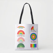 Regenbogen in Hawaï Tote Bag (Voorkant)