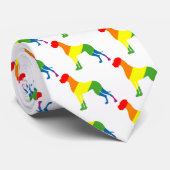 Regenbogen Krawatte Stropdas (Opgerold)