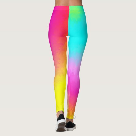 Regenbogen Leggings (Achterkant)