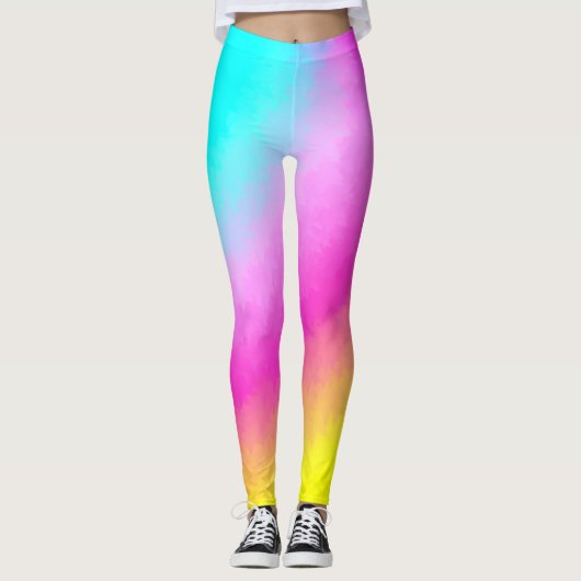 Regenbogen Leggings (Voorkant)