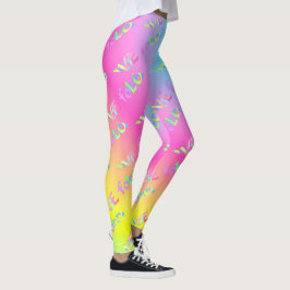 Regenbogen Love forever Leggings