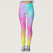 Regenbogen Love forever Leggings (Voorkant)