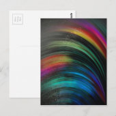 Regenbogen magisch vereint briefkaart (Voorkant / Achterkant)