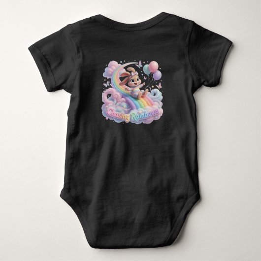 Regenbogen najagen romper (Achterkant)