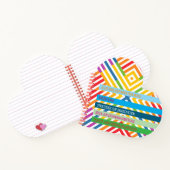 Regenbogen Notizblock Herzen Ironisch Notitieboek (Binnen)
