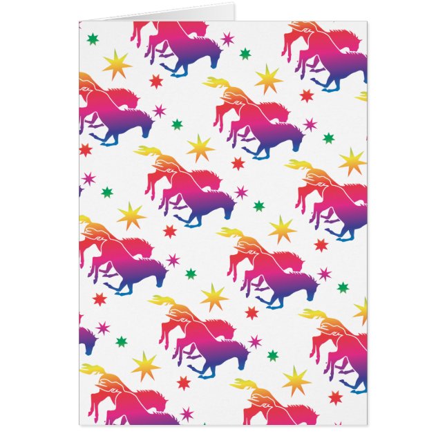 Regenbogen Pferde (Voorkant)