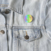 Regenbogen Ronde Button 3,2 Cm (In situ)