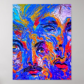Regenbogen smaken poster