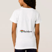 regenbogen t-shirt (Achterkant)