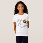 regenbogen t-shirt (Voorkant volledig)