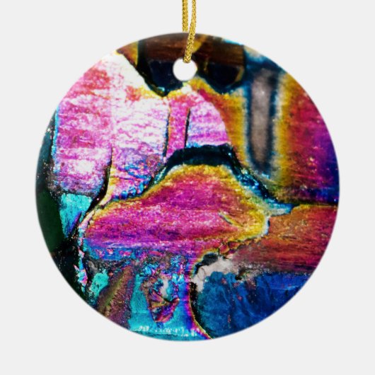Regenbogen van steen keramisch ornament (Voorkant)