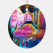 Regenbogen van steen keramisch ornament (Links)