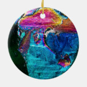 Regenbogen van steen keramisch ornament (Achterkant)