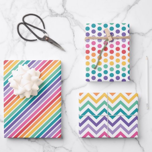 Regenbogen voor jou inpakpapier vel (Voorkant)