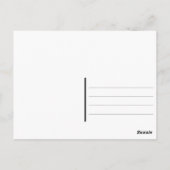 Regenbogen Weihnachtspostkarte  Postkarte Briefkaart (Achterkant)