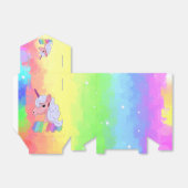 regenbogeneinhorn Geschenkschachtel Bedankdoosjes (Uitgevouwen)
