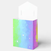 regenbogeneinhorn Geschenkschachtel Bedankdoosjes (Geopend)