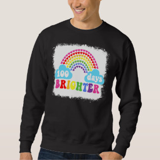 Regenboog 100 dagen Brichtere lerarenstudent 100 d Trui