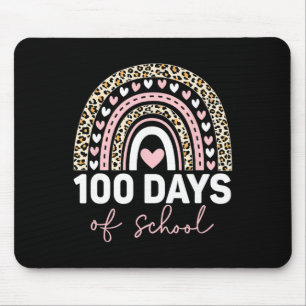 Regenboog 100 dagen school leraar kinderen 100 dag muismat