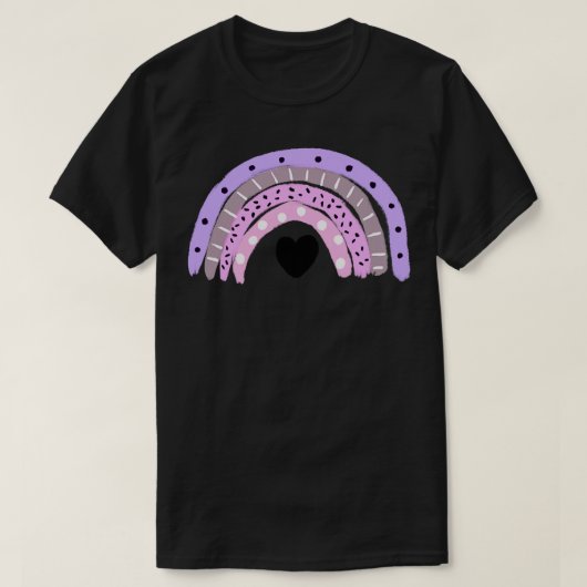 Regenboog 11 t-shirt (Design voorkant)