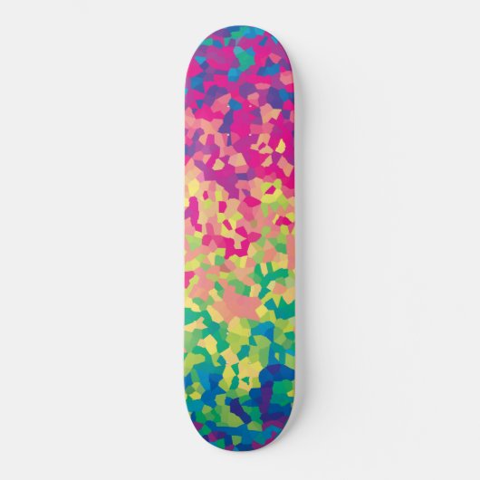 Regenboog 15 skateboard (Voorkant)