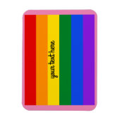 Regenboog #1 Magnet Magneet (Verticaal)