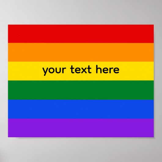 Regenboog #1 Poster (Voorkant)