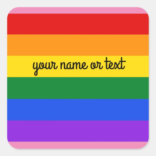 Regenboog #1 Sticker (Voorkant)