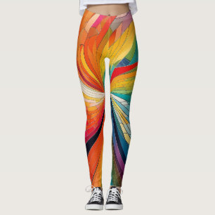 Regenboog 3 leggings