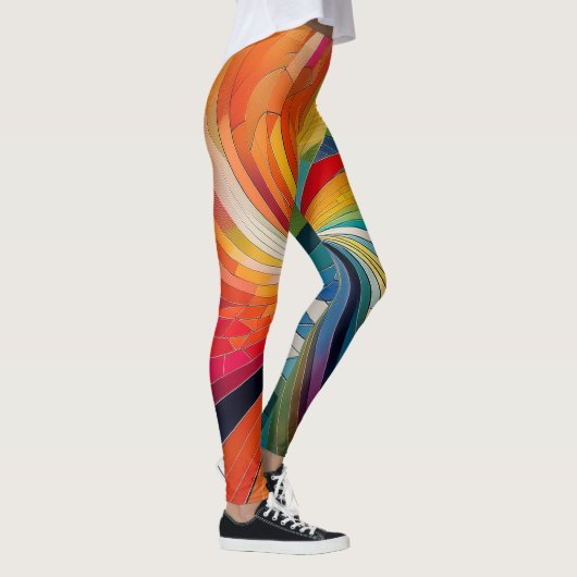 Regenboog 3 leggings (Rechts)