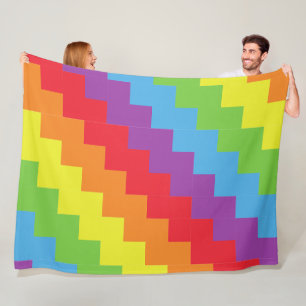Regenboog 60x80 Fleece Deken
