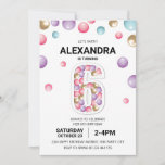 Regenboog 6e Verjaardagsfeestje, Roze Ballon Meisj Kaart<br><div class="desc">Laat de magie van de kindertijd en een spectrum van kleuren tot leven komen met onze "Rainbow 6th Birthday Party, Pink Balloon Girl Invitation." Deze charmante uitnodiging is de toegangspoort tot een betoverende viering die je kleintje zijn vierde verjaardag een dag om te herinneren zal maken. Belangrijkste kenmerken: 1. Schattig...</div>