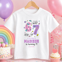 Regenboog 7e verjaardag | Ik was 6, nu 7 | Kindere
