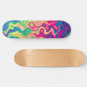 Regenboog 8 persoonlijk skateboard (Horizontaal)