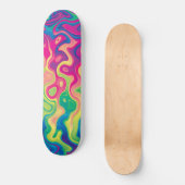 Regenboog 8 persoonlijk skateboard (Voorkant)