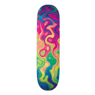 Regenboog 8 persoonlijk skateboard
