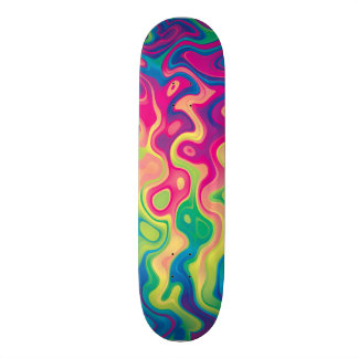 Regenboog 8 persoonlijk skateboard