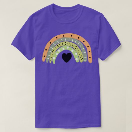 Regenboog 8 t-shirt (Design voorkant)
