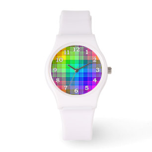 Regenboog, aangepast horloge