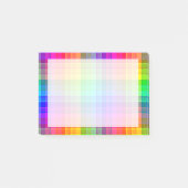 Regenboog, aangepast post-it® notes (Voorkant)