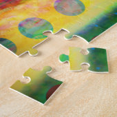 Regenboog aardig zijn voelt leuke vriendelijkheid  legpuzzel (Zijkant)