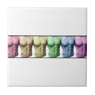 Regenboog Abs-tegel Tegeltje