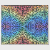 Regenboog Abstract Cadeaupapier (Vlak)