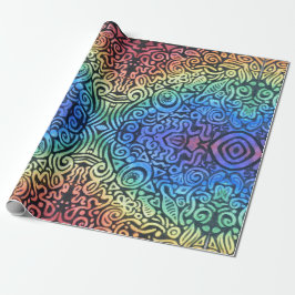 Regenboog Abstract Cadeaupapier